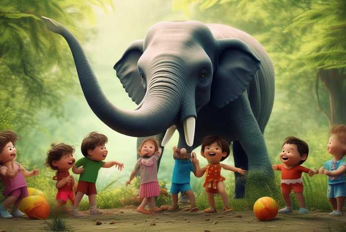 大象的鼻子儿歌内容，大象的鼻子儿歌内容简介