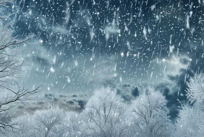 冰雹和雨和雪和霜怎么画 冰雹和雨和雪和霜怎么画好看