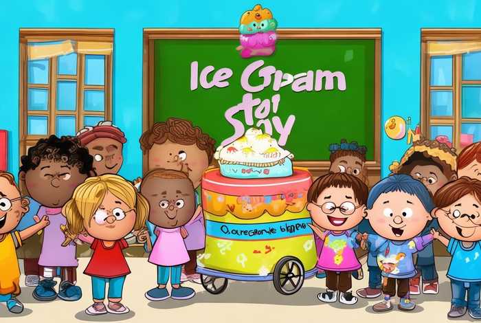 冰淇淋的故事二年级 冰淇淋的故事二年级看图写话