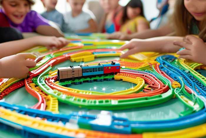 儿童轨道车原理，儿童轨道车怎么拼轨道
