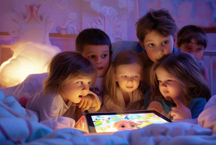 播放免费的儿童睡前故事游戏 - 儿童故事3-6岁睡前听故事游戏