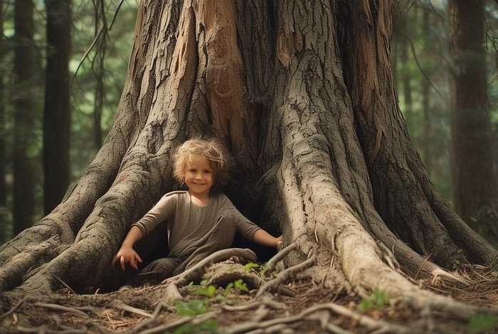 大树小孩故事；大树小孩故事大全
