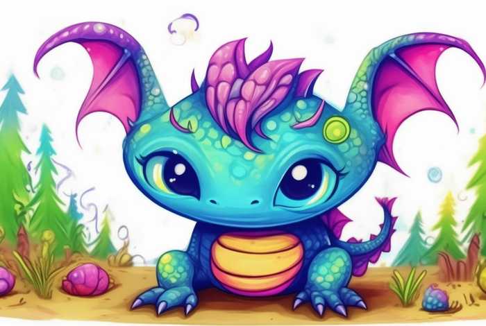 儿童龙的简笔画（儿童龙的简笔画图片）