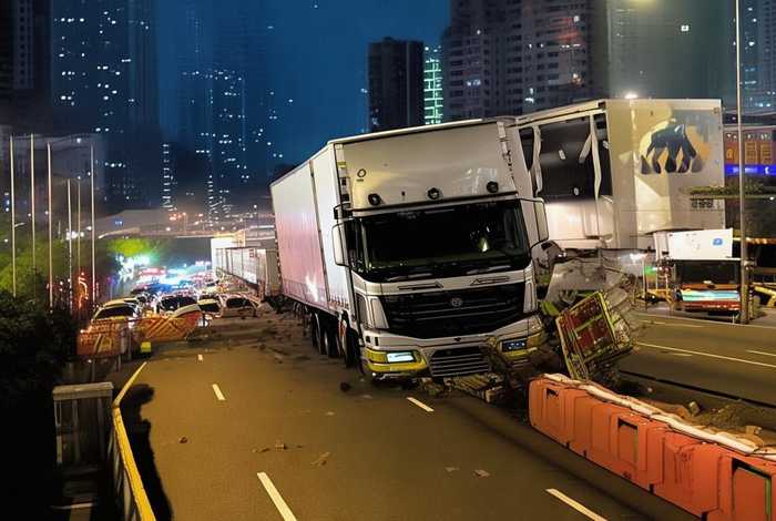 大货车事故 - 深圳大货车事故