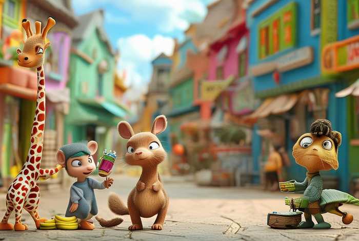 儿童财商绘本、儿童财商绘本动物小镇的经济学