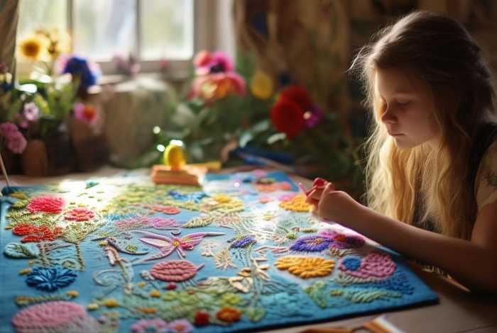 刺绣小故事 - 刺绣的小故事