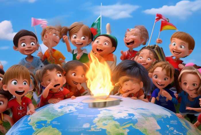 奥运故事儿童，关于奥运的幼儿故事