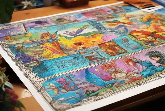 带故事的画画（带故事画画的手抄报）