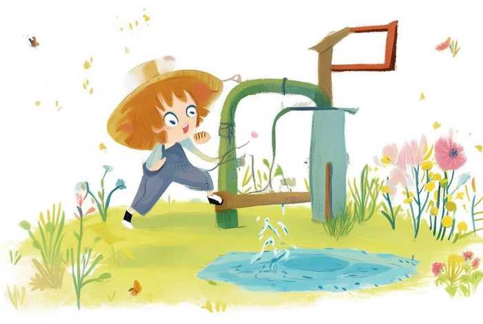 抽水泵儿童故事（帮我抽水泵）