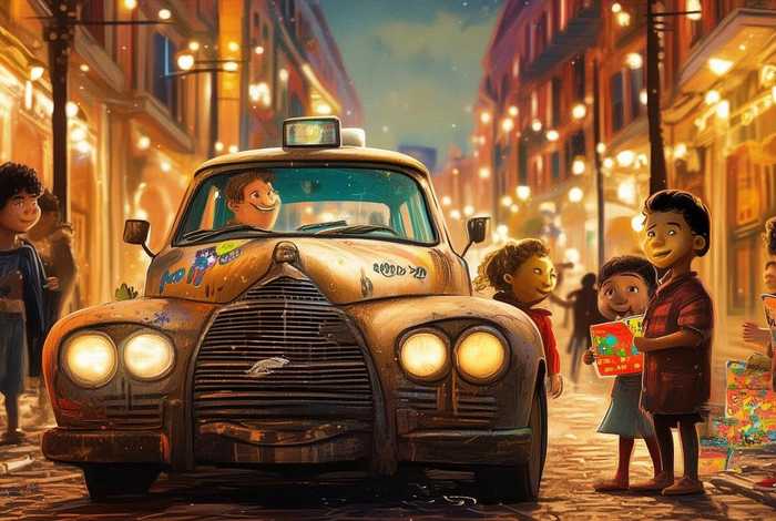 出租车的故事 出租车的故事绘本