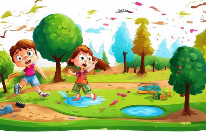 地震故事儿童动画，地震视频少儿动画