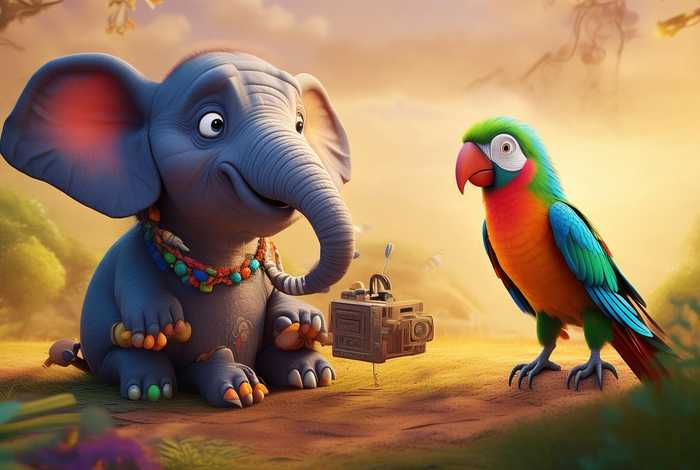 大象和小鸟的故事；大象和小鸟的故事视频播放