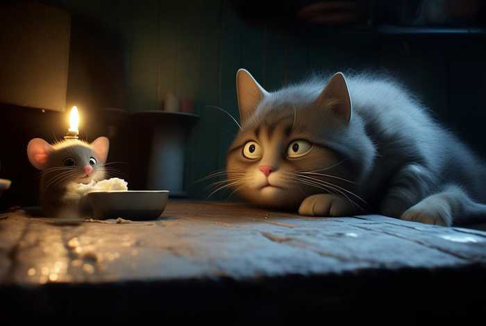 吃猫的老鼠儿童故事，吃猫的老鼠的故事