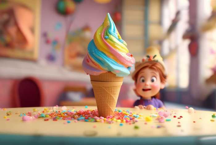 冰淇淋小故事，冰淇淋的小故事