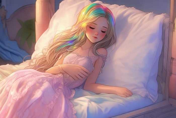 彩虹公主故事睡前，彩虹公主故事睡前故事