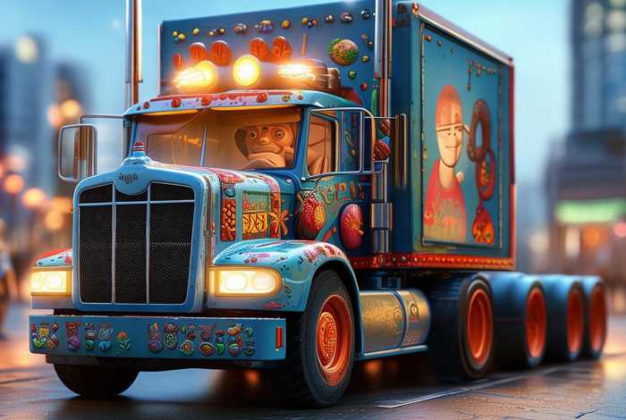 大卡车的故事在线听；大卡车的故事在线听书