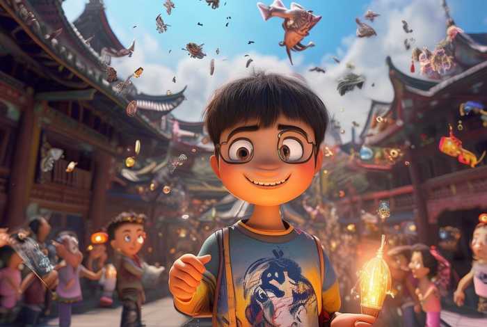 播放儿童故事神笔马良的故事；幼儿故事神笔马良的视频