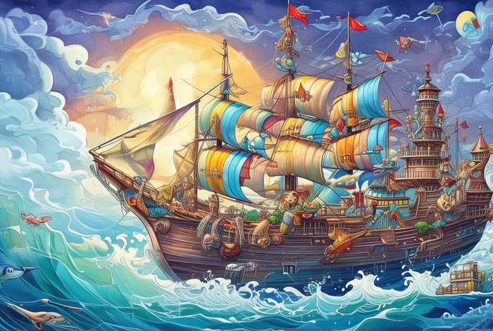 大船儿童故事视频 大船绘本故事 大船儿童故事视频 大船绘本故事