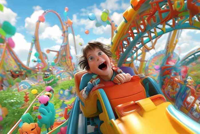儿童过山车作文300字（儿童过山车作文300字三年级）