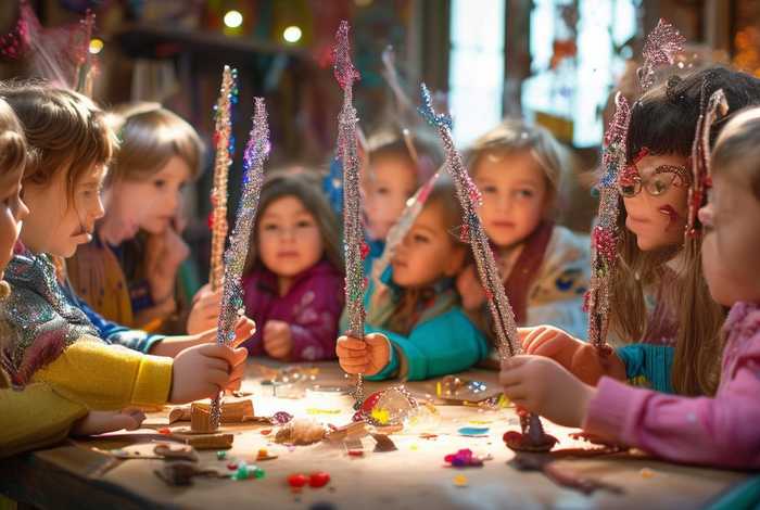 儿童魔法棒手工视频 - 儿童手工 魔法棒