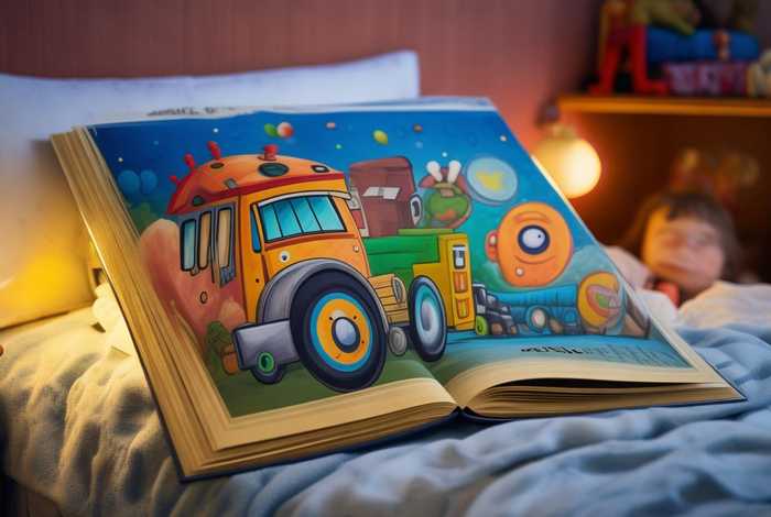 宝宝睡前故事大卡车，睡前故事大卡车的故事