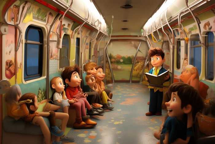 地铁故事儿童睡前故事 - 会讲故事的地铁