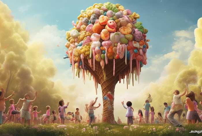 冰淇淋树儿童故事 - 冰淇淋树的故事内容
