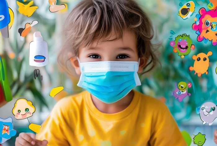 儿童防疫创意画（儿童防疫创意画作品）