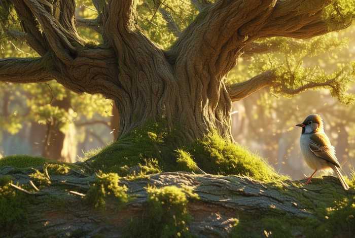 大树爷爷和小鸟是不是儿童故事，大树爷爷和小鸟的故事
