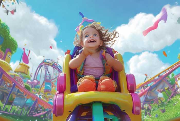 儿童过山车作文300字（儿童过山车作文300字三年级）