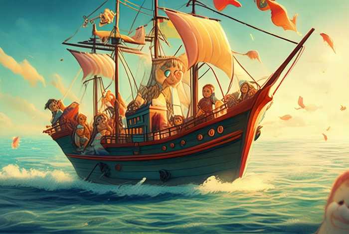 大船的儿童故事；关于船的幼儿故事