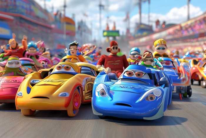 儿童赛车动画片；儿童赛车动画片哪里看