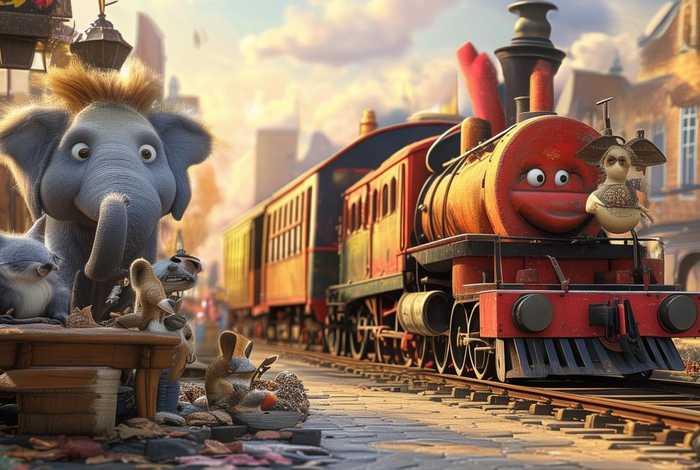 动物等车为主题的故事，动物等车为主题的故事作文