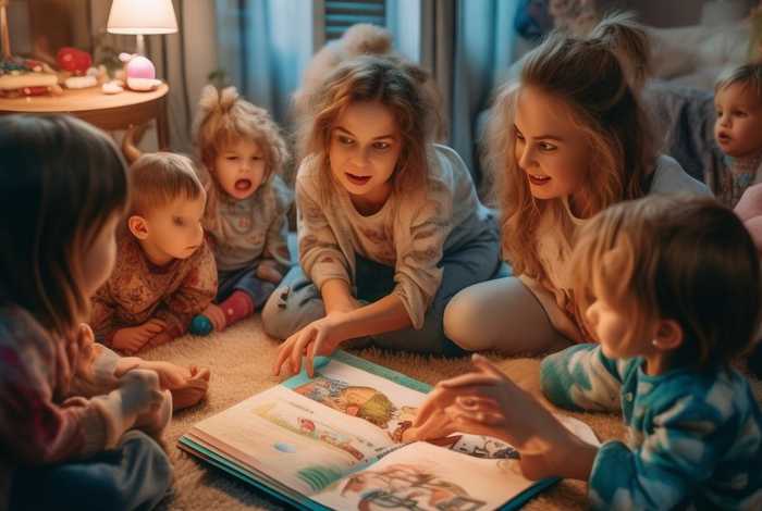 儿童读故事，幼儿读故事视频