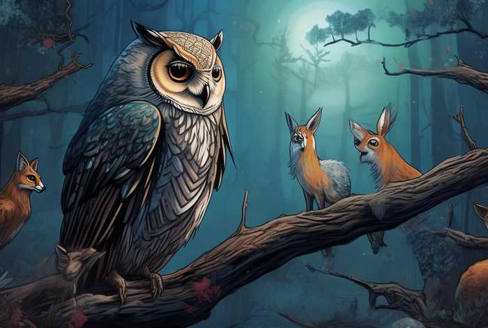 动物隐身小妙招故事、动物隐身小妙招故事大全