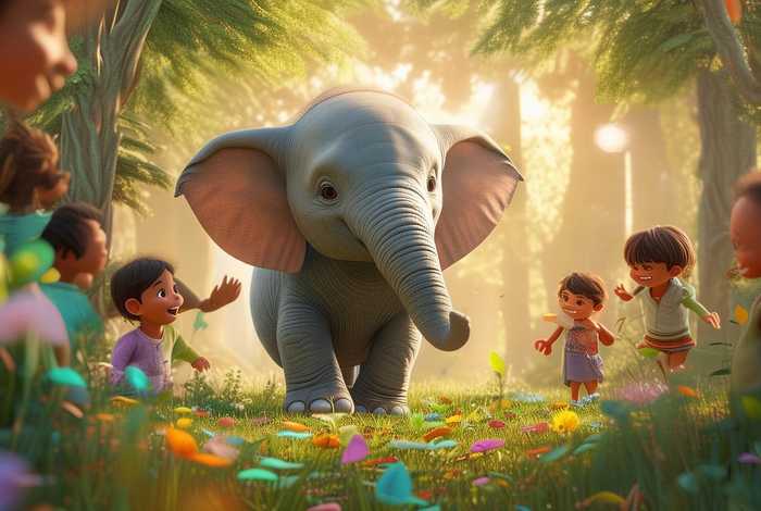 大象小朋友故事，给小朋友讲大象的故事