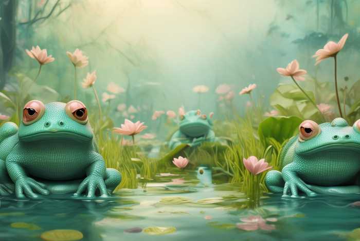 儿童青蛙国画画法 儿童国画青蛙的画法