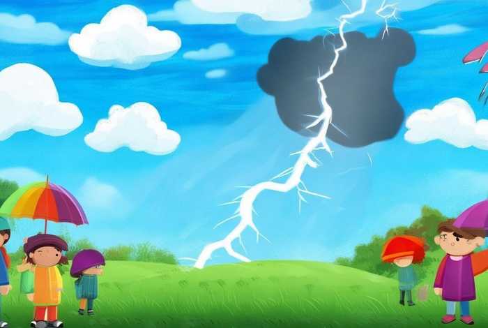 儿童雷电的形成（雷电的形成过程动画儿童版）
