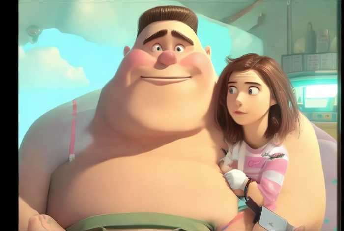 打针绘本故事 - 大个子打针绘本故事