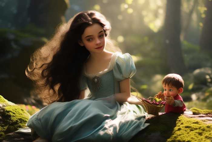 宝宝经典童话故事白雪公主，宝宝最爱的经典童话白雪公主