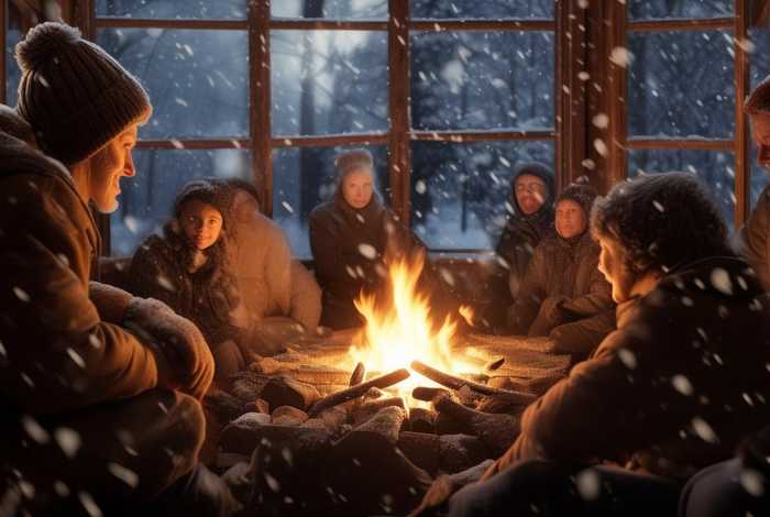 冬天不冷的故事、冬天不怕冷的故事