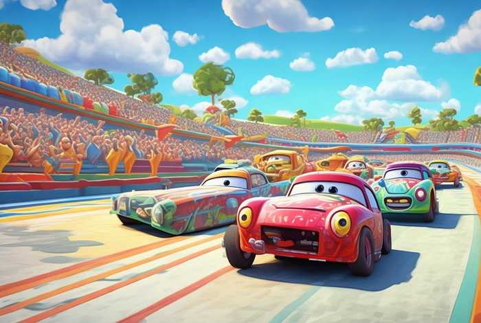 儿童赛车的动画片 - 赛车的儿童动画片连续剧