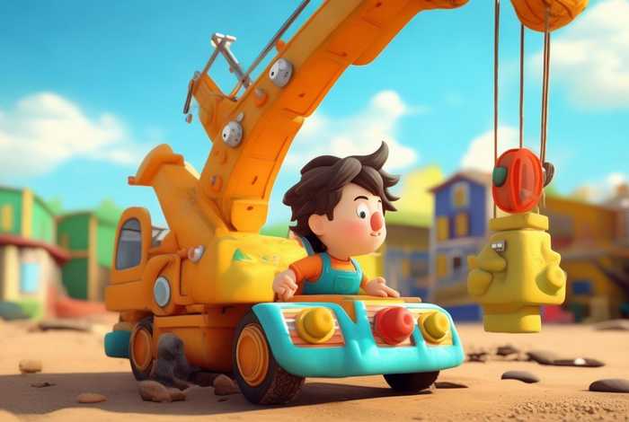 吊车儿童动画视频免费观看；吊车少儿动画视频