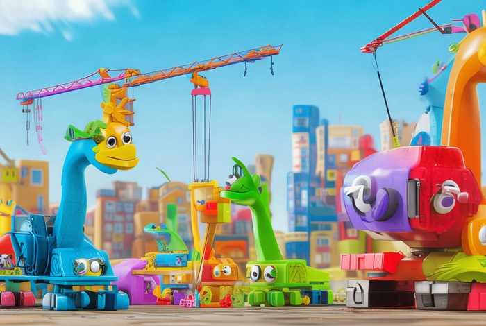 吊车儿童动画片全集视频，吊车动画片大全儿童动画