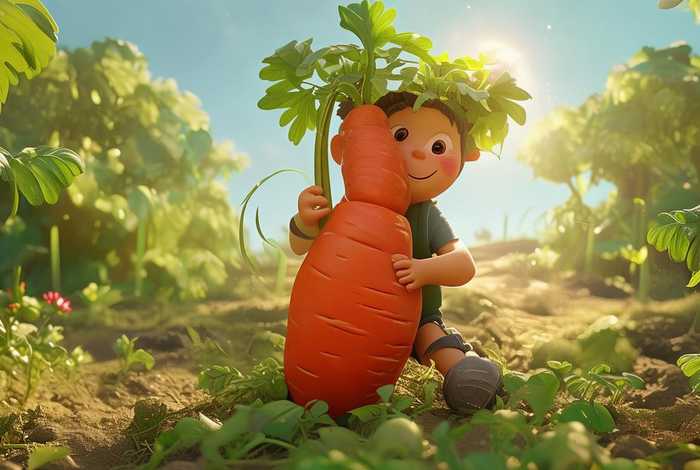 宝宝故事拔萝卜；3岁宝宝故事拔萝卜