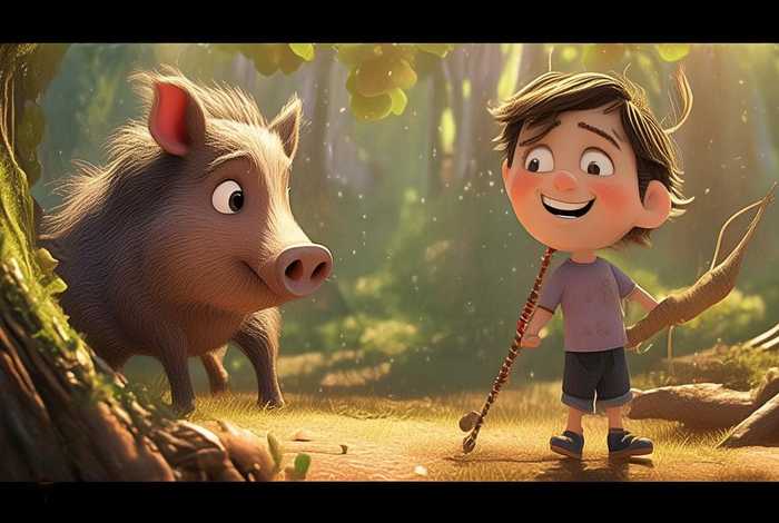 儿童野猪故事 - 野猪故事寓意