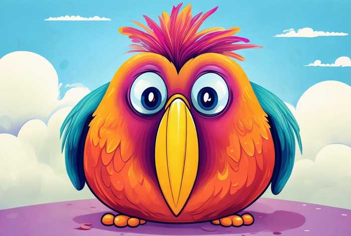 大嘴鸟儿童画的画法、大嘴鸟儿童画的画法简单