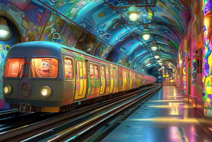 地铁儿童视频动画片，地铁的动画片地铁的视频