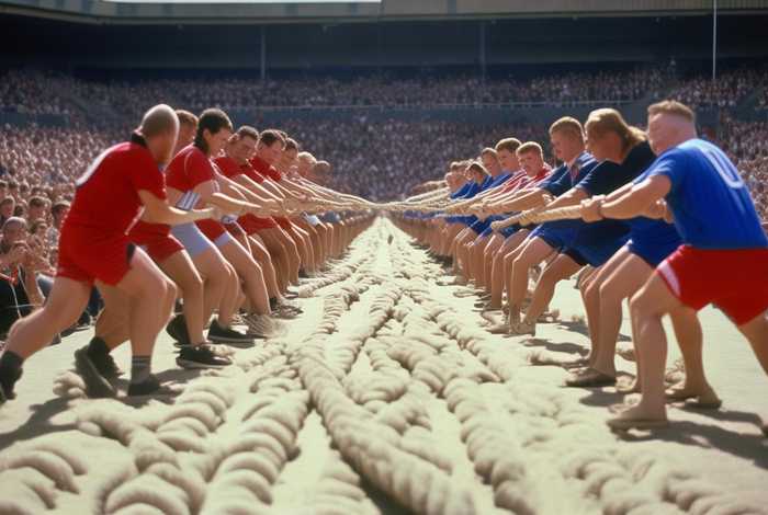 拔河编故事（拔河比赛编故事）