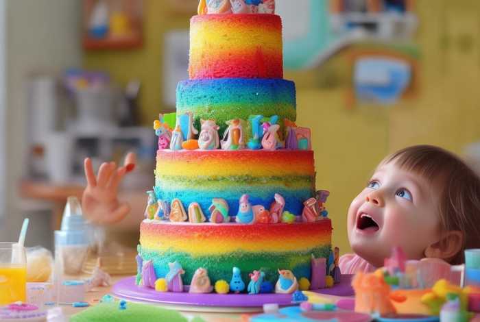 彩虹蛋糕故事视频 - 彩虹蛋糕故事动作视频